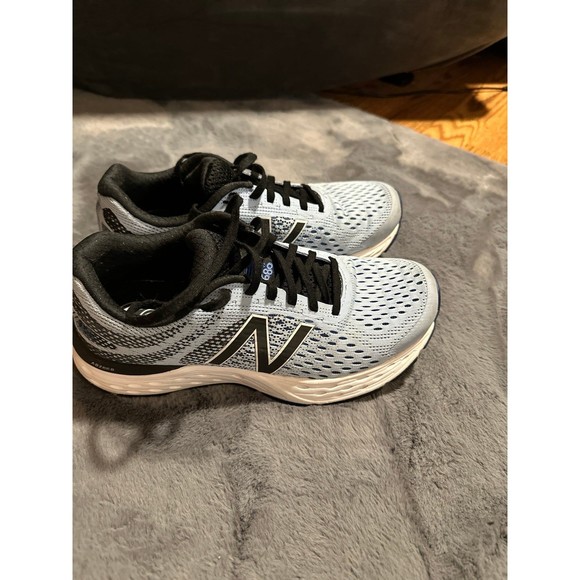 New Balance Womens 680 V6 W680FC6 Blue Running Shoes Sneakers - Picture 2 of 6